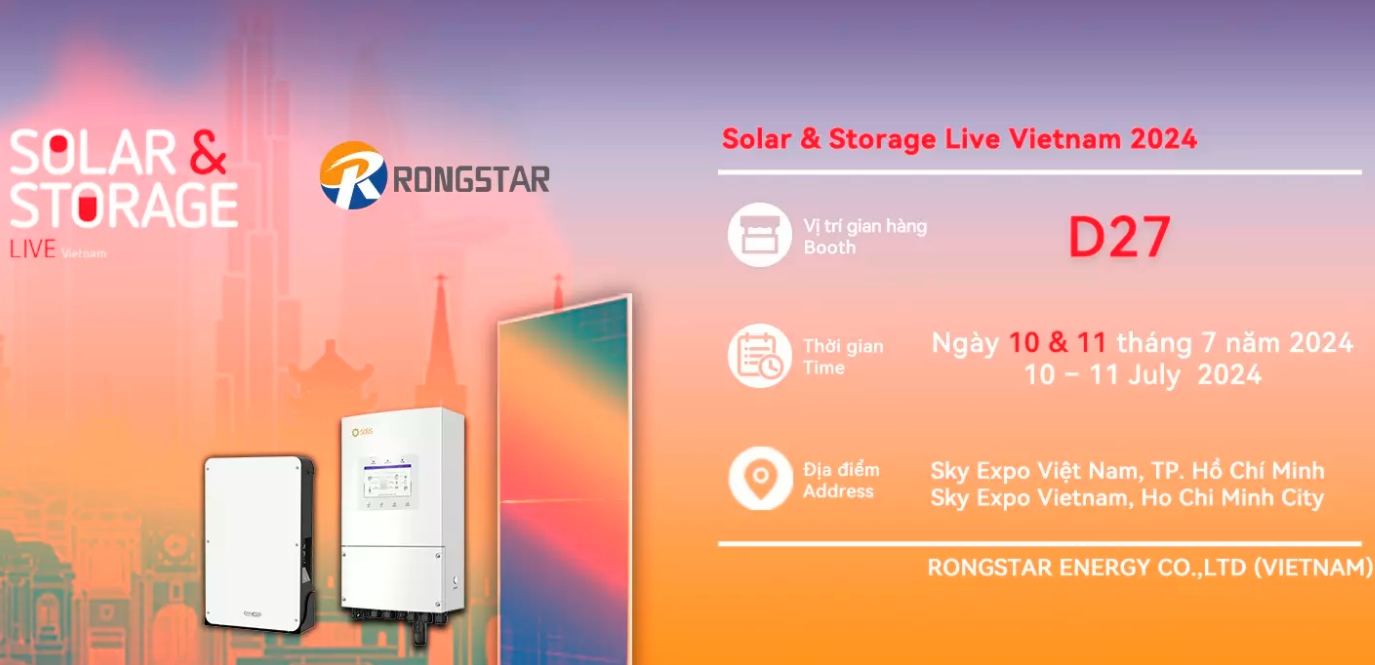 Rongstar tại Solar&Storage Live Vietnam 2024