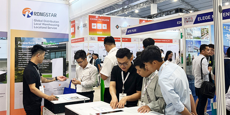 RONGSTAR Energy tỏa sáng tại Solar&Storage Live Vietnam